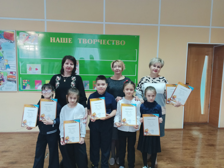 Результаты школьной олимпиады 2-3 классов.
